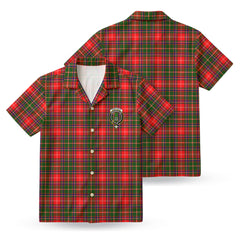 Somerville Tartan Crest Hawaiian Shirt