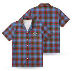 Spalding Tartan Crest Hawaiian Shirt