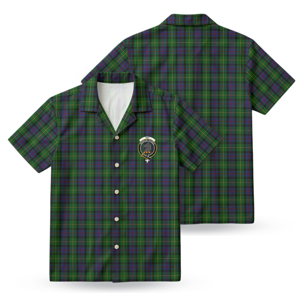 Tait Tartan Crest Hawaiian Shirt