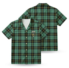 Wallace Hunting Ancient Tartan Crest Hawaiian Shirt
