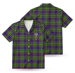 Whitefoord Tartan Crest Hawaiian Shirt