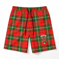 Gartshore Tartan Crest Men's Beach Shorts