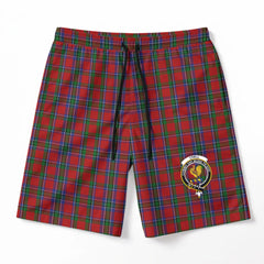 Lyall Tartan Crest Men's Beach Shorts
