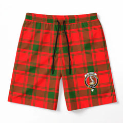 MacQuarrie Tartan Crest Men's Beach Shorts