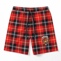 Majoribanks Tartan Crest Men's Beach Shorts