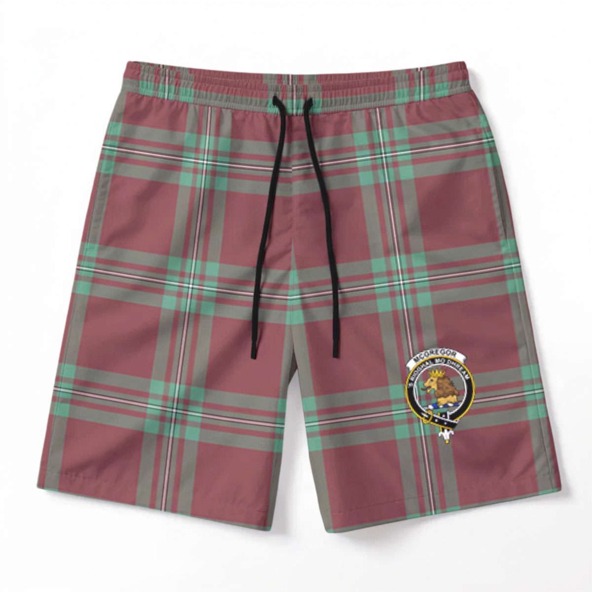 McGregor Hunting Ancient Tartan Crest Men's Beach Shorts