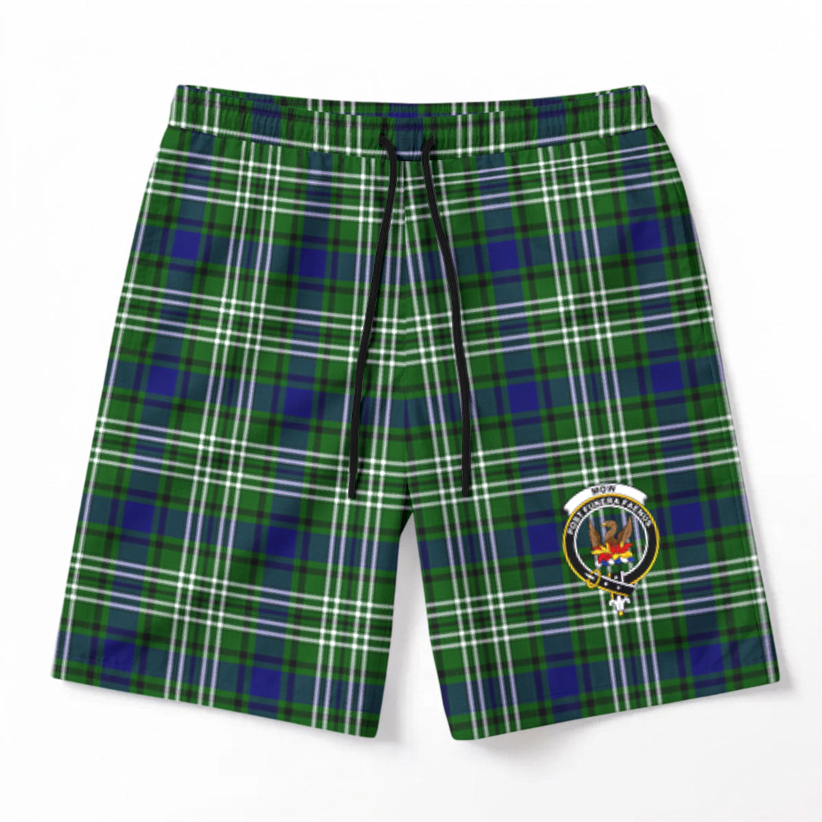 Mow Tartan Crest Men's Beach Shorts