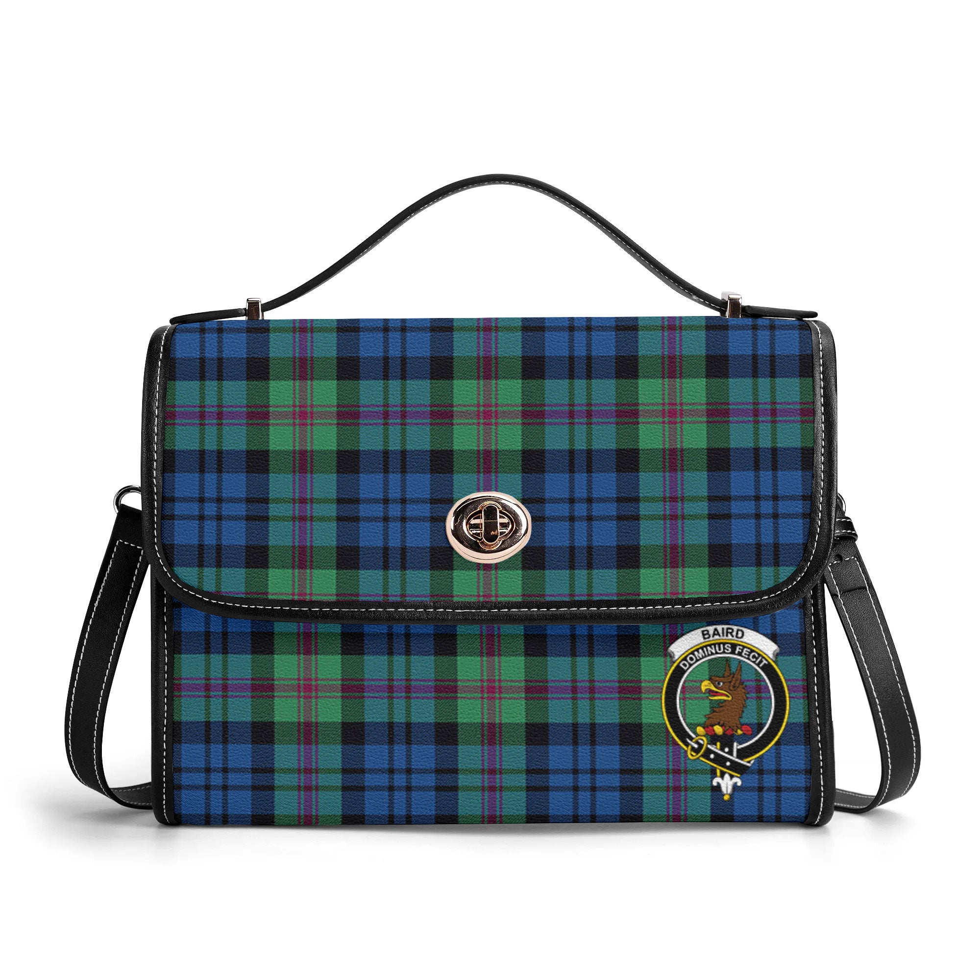 Baird Ancient Tartan Crest Satchel Bag