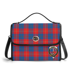 Blane Tartan Crest Satchel Bag