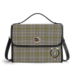 Burns Check Tartan Crest Satchel Bag