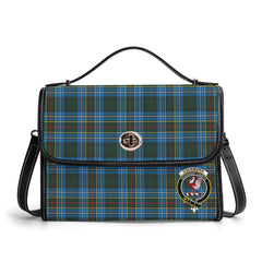 Cockburn Modern Tartan Crest Satchel Bag