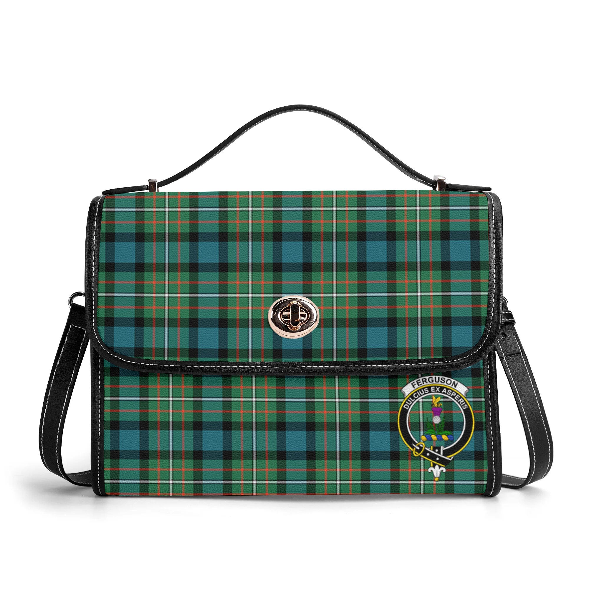 Ferguson Ancient Tartan Crest Satchel Bag