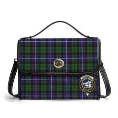 Galbraith Modern Tartan Crest Satchel Bag