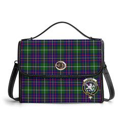 Inglis Modern Tartan Crest Satchel Bag