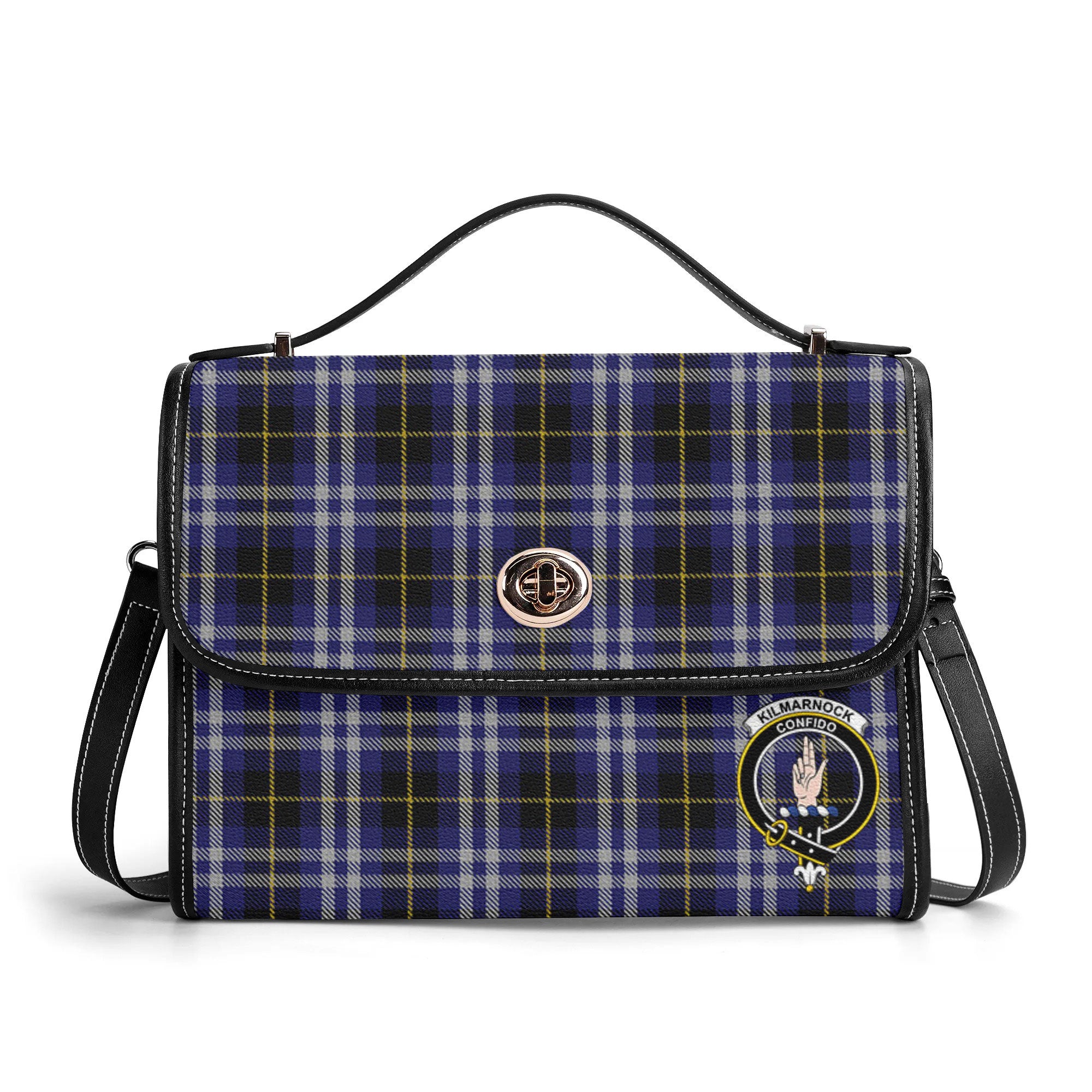 Kilmarnock Tartan Crest Satchel Bag