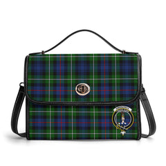 Kirkpatrick Tartan Crest Satchel Bag