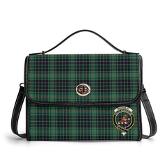 MacAulay Hunting Ancient Tartan Crest Satchel Bag