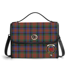 MacDuff Hunting Modern Tartan Crest Satchel Bag