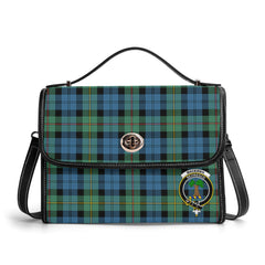 MacEwan Ancient Tartan Crest Satchel Bag