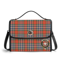 MacFarlane Ancient Tartan Crest Satchel Bag