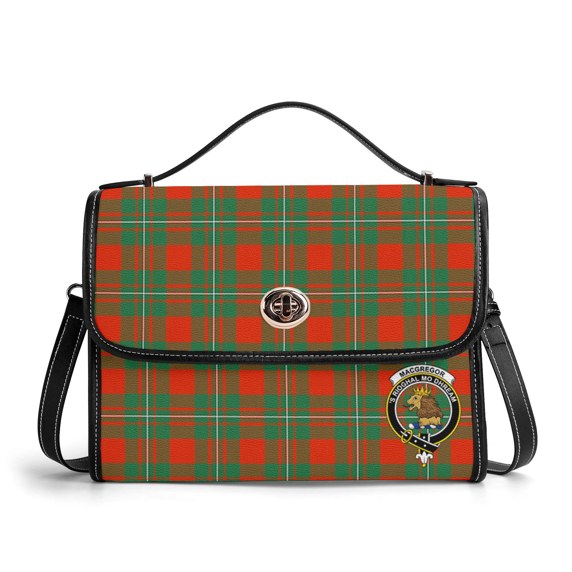 MacGregor Ancient Tartan Crest Satchel Bag