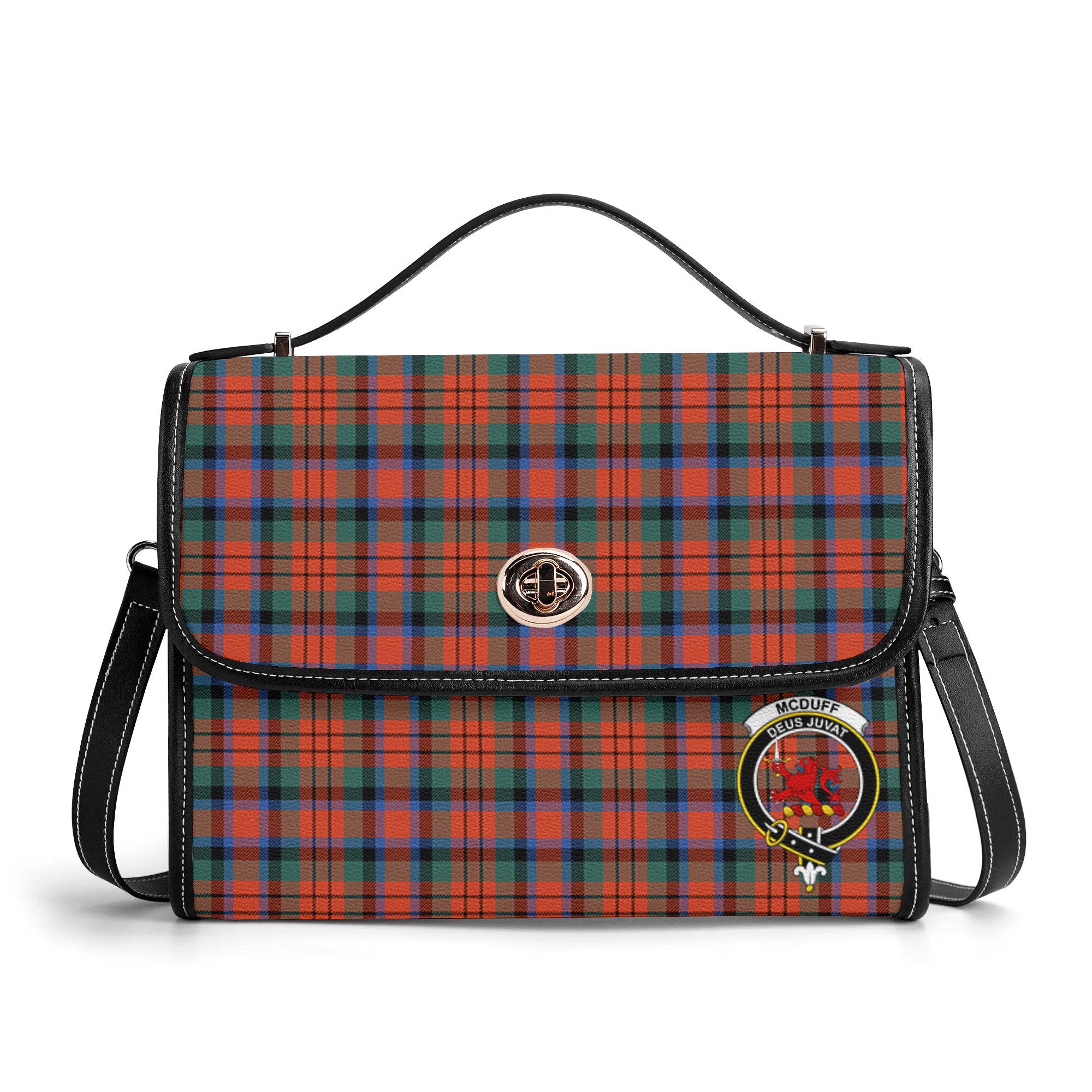 McDuff Ancient Tartan Crest Satchel Bag