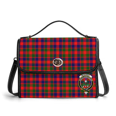 McGowan Tartan Crest Satchel Bag