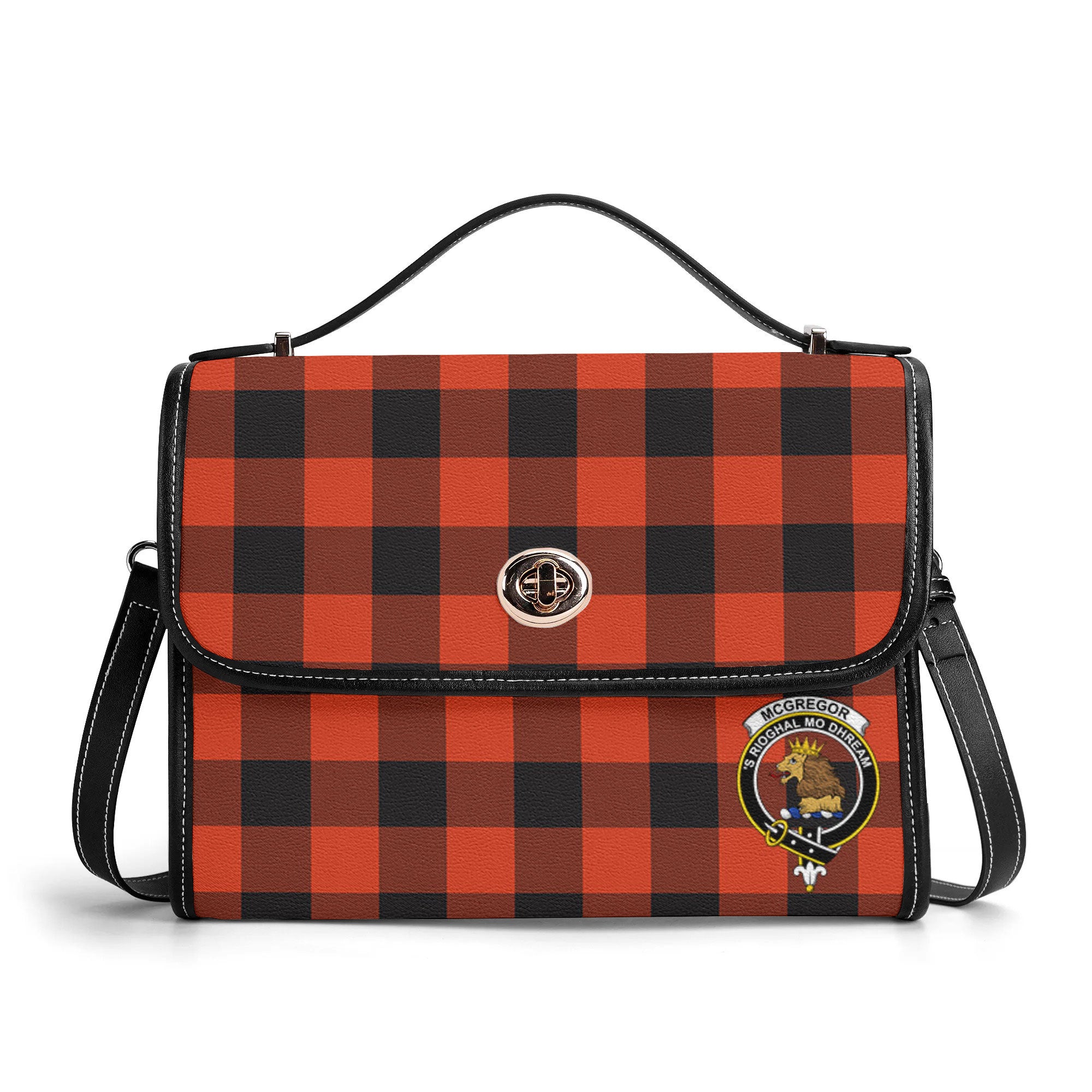 McGregor Rob Roy Ancient Tartan Crest Satchel Bag