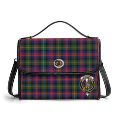 McLennan Modern Tartan Crest Satchel Bag