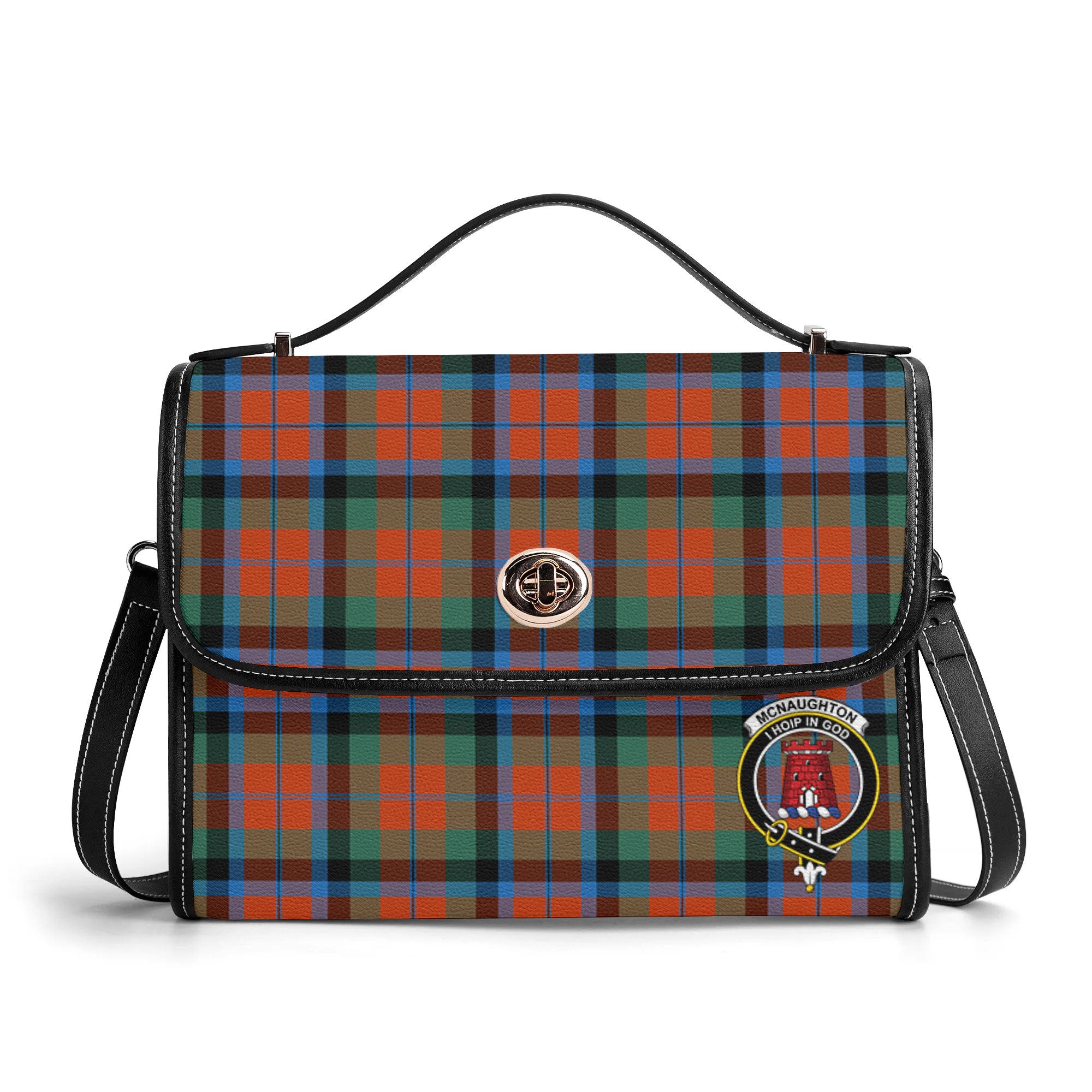 McNaughton Ancient Tartan Crest Satchel Bag