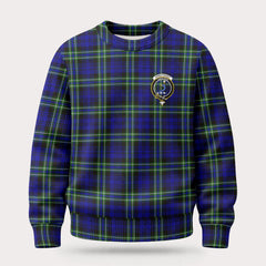 Arbuthnot Modern Tartan Crest Sweater