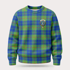 Barclay Hunting Ancient Tartan Crest Sweater