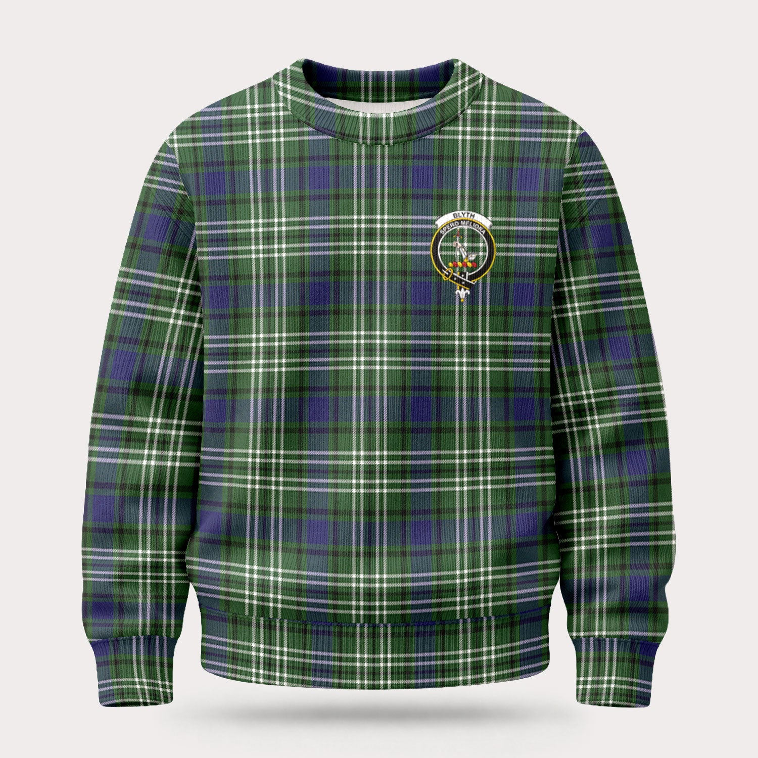 Blyth Tartan Crest Sweater