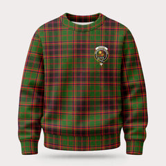 Buchan Modern Tartan Crest Sweater
