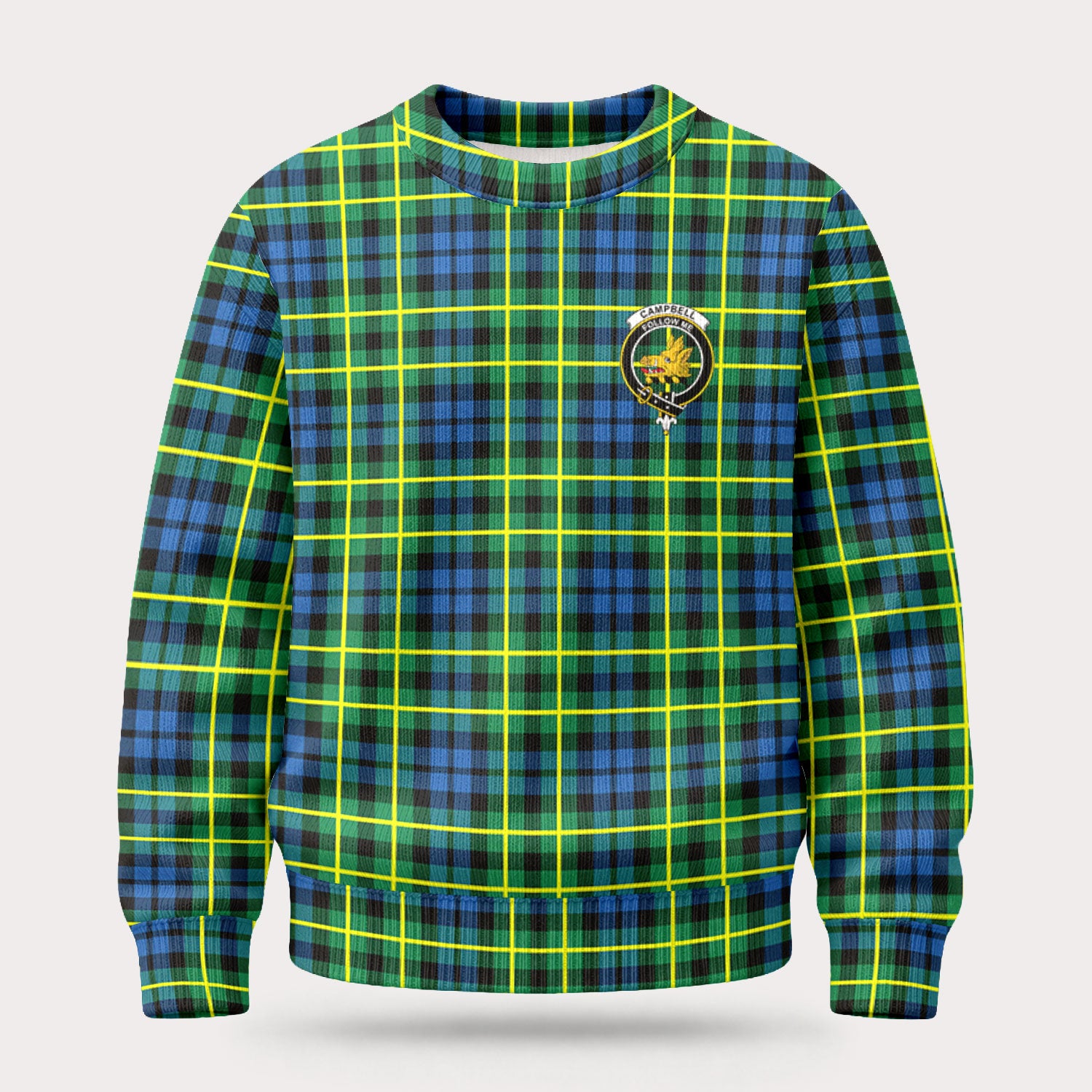 Campbell of Breadalbane Ancient Tartan Crest Sweater