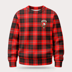 Cunningham Modern Tartan Crest Sweater