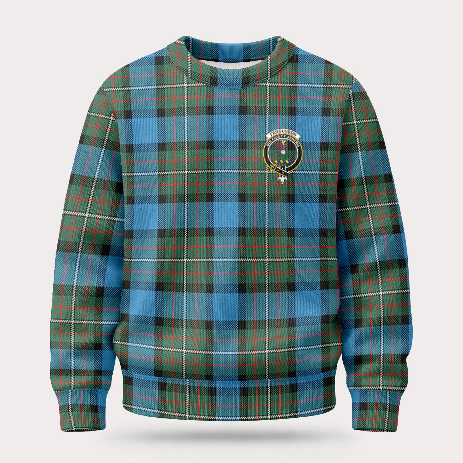 Fergusson Ancient Tartan Crest Sweater
