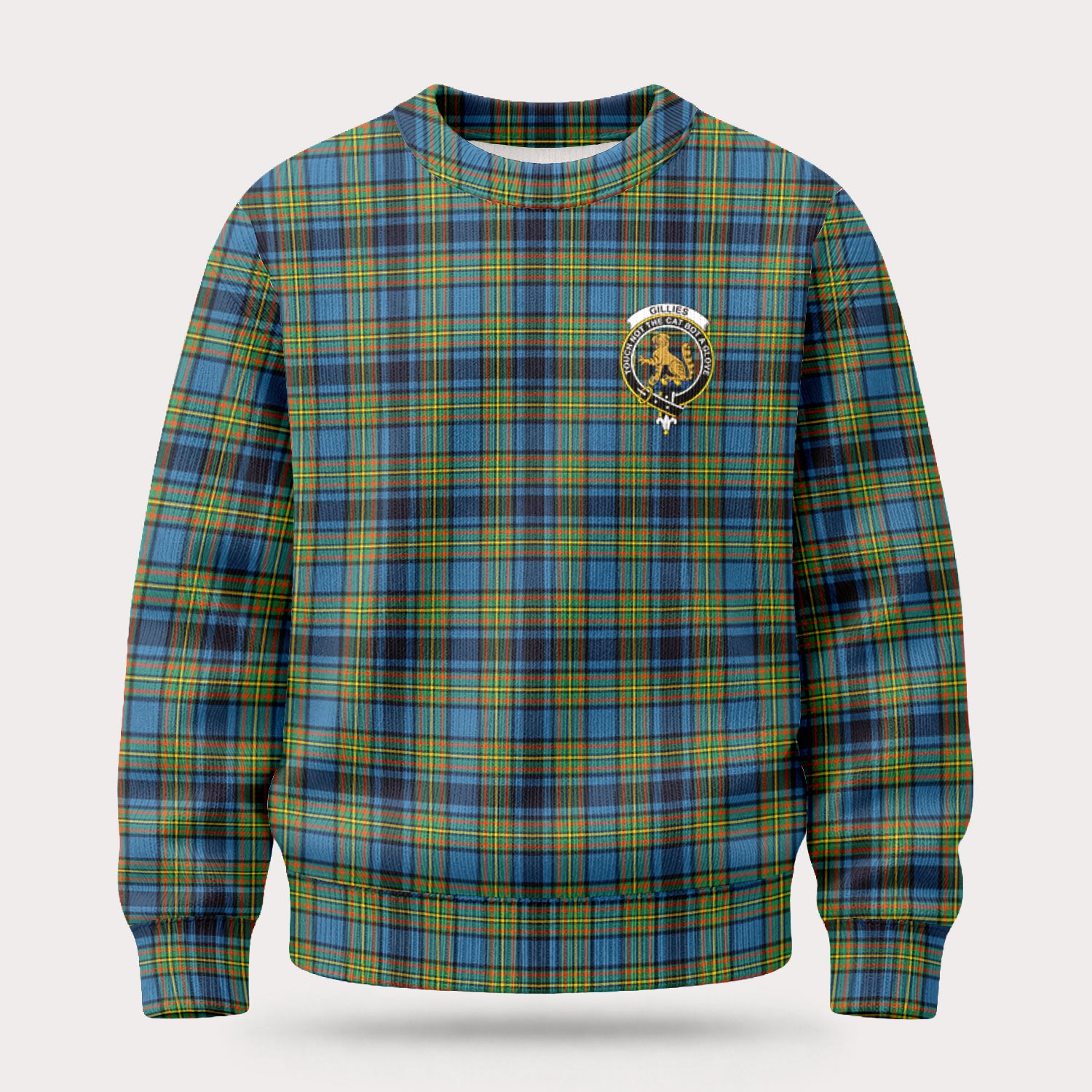 Gillies Ancient Tartan Crest Sweater