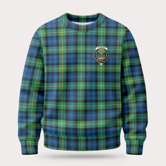 Gordon Ancient Tartan Crest Sweater