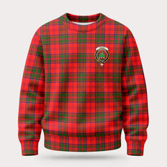 Grant Modern Tartan Crest Sweater
