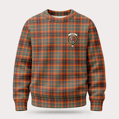 Innes Ancient Tartan Crest Sweater