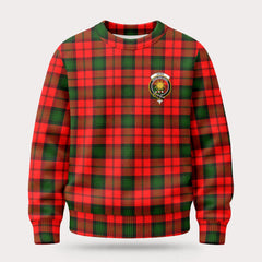Kerr Modern Tartan Crest Sweater