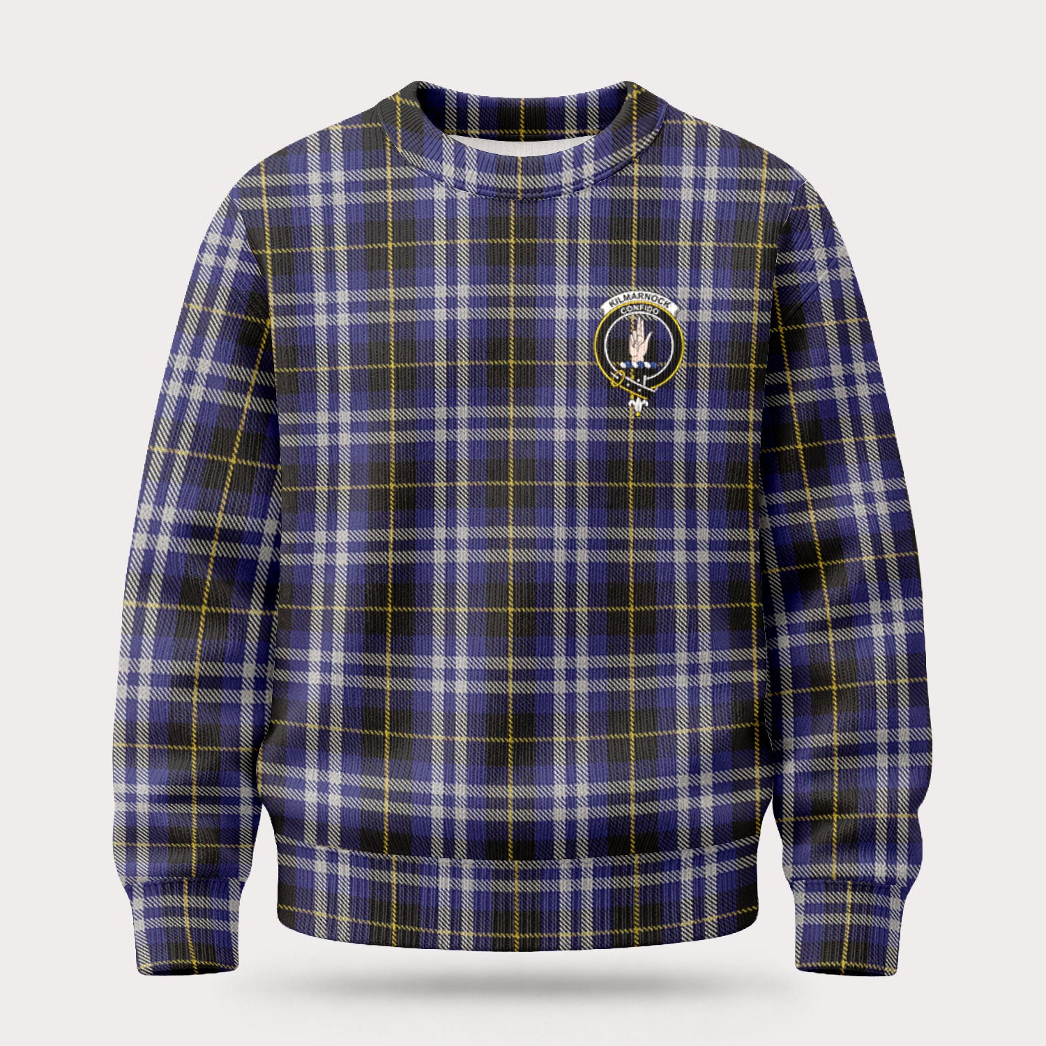 Kilmarnock Tartan Crest Sweater