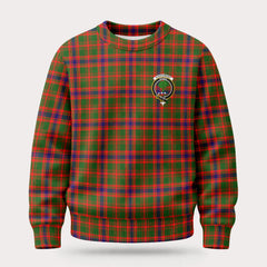 Kinninmont Tartan Crest Sweater