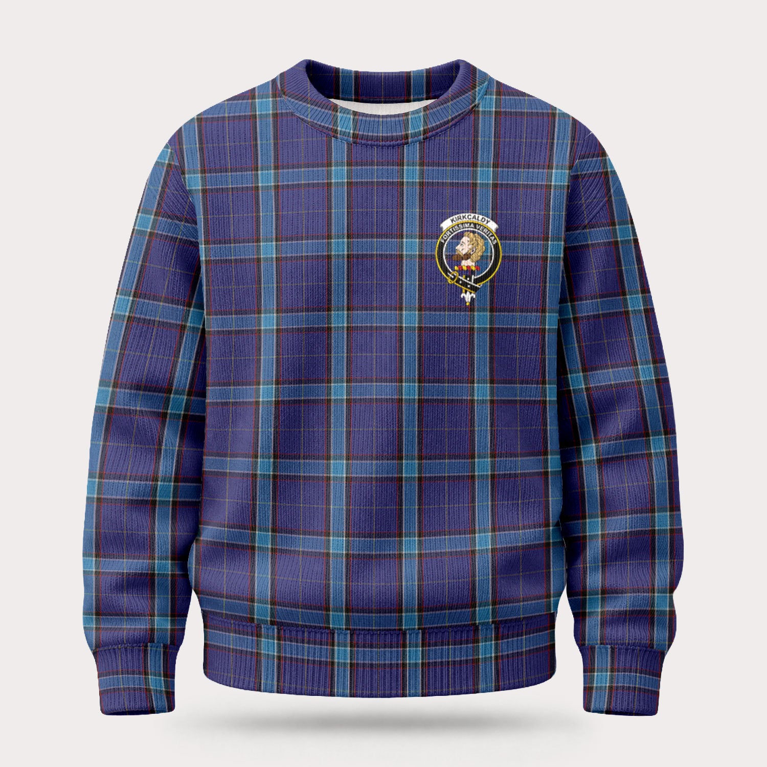 Kirkcaldy Tartan Crest Sweater