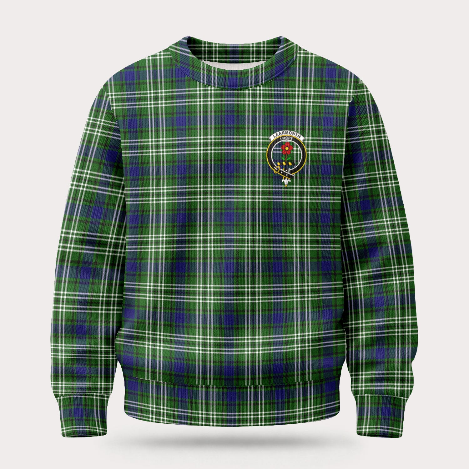 Learmonth Tartan Crest Sweater