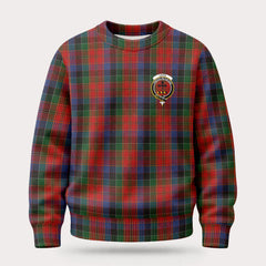 Leith Tartan Crest Sweater