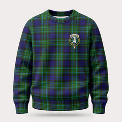 MacCallum Modern Tartan Crest Sweater