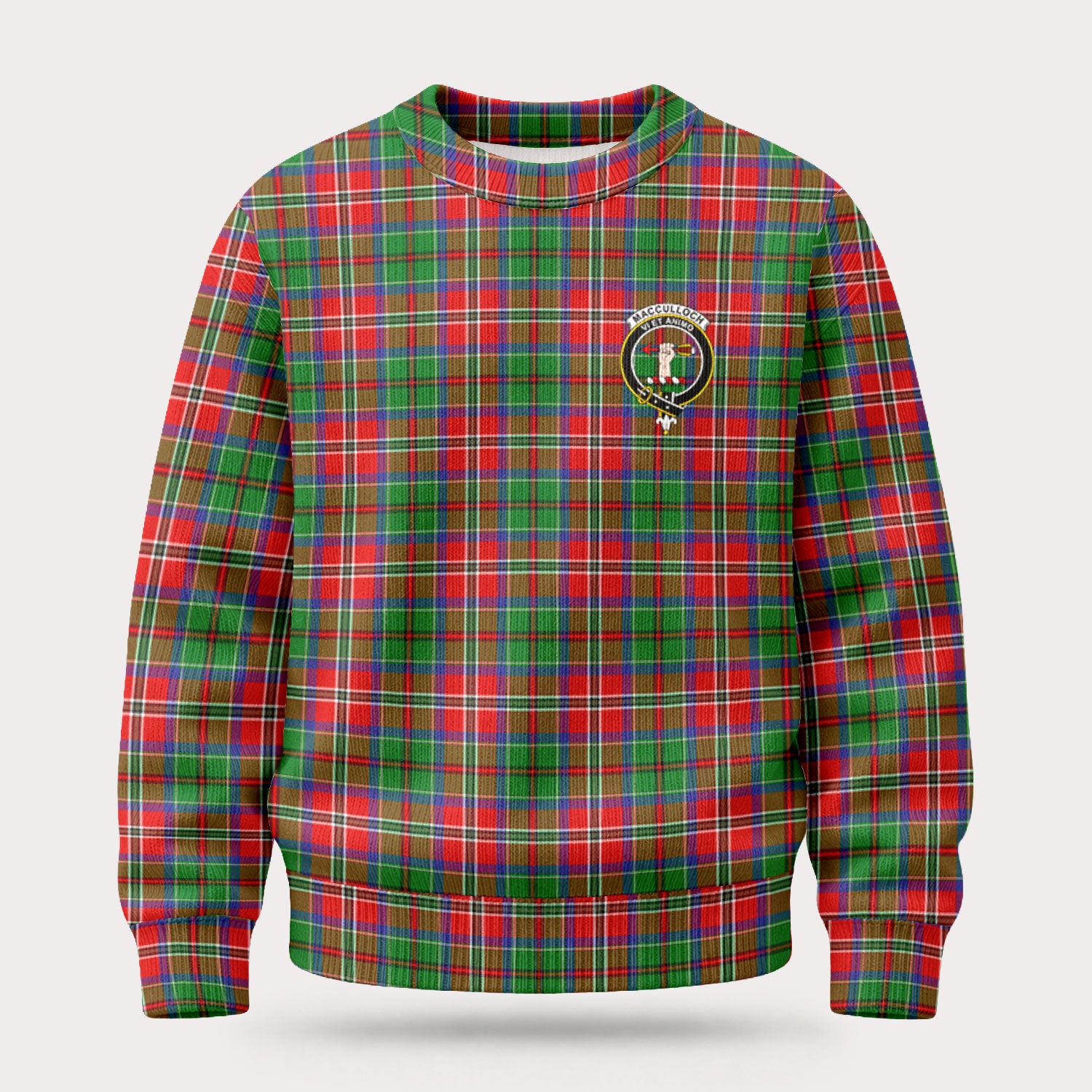 MacCulloch (McCulloch) Tartan Crest Sweater