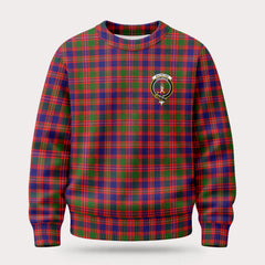 MacIntyre Modern Tartan Crest Sweater